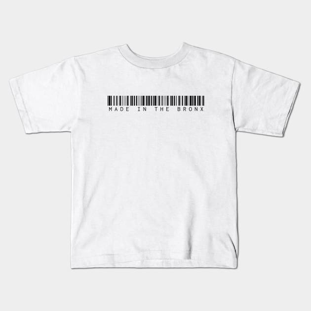 Made in Bronx Kids T-Shirt by Novel_Designs